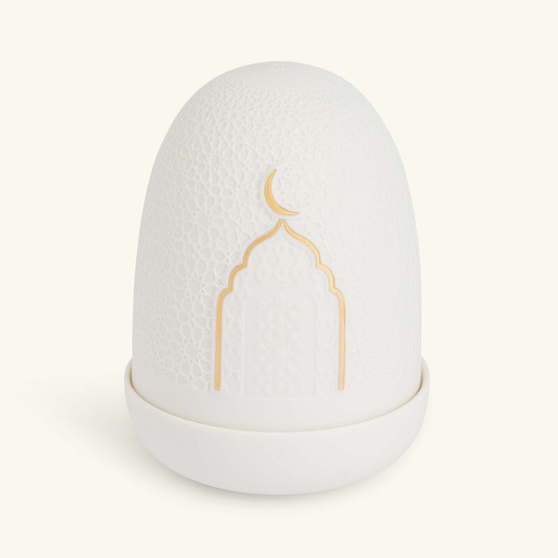 مصباح ضياء على شكل قبة باللون البني لادرو مصباح ضياء على شكل قبة باللون البني