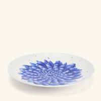 In Bloom Salad Plate Coupe Blue 22cm bernardaud in bloom salad plate coupe blue 22cm