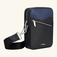 Neo Capsule Shoulder Bag Black st dupont neo capsule shoulder bag black