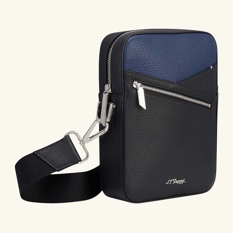 Neo Capsule Shoulder Bag Black st dupont neo capsule shoulder bag black