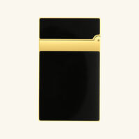 s t  dupont paris is renowned for luxury lighters  collectible pens  perfumes  and premium accessories  founded in 1872  s t  dupont blends innovation with timeless elegance  featuring the iconic diamond head pattern and exceptional french craftsmanship in every handcrafted piece ولّاعة لين 2 مطلية باللون الأسود