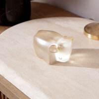 Niu Wang Wang OX Sculpture Small Gold lalique niu wang wang ox sculpture small gold