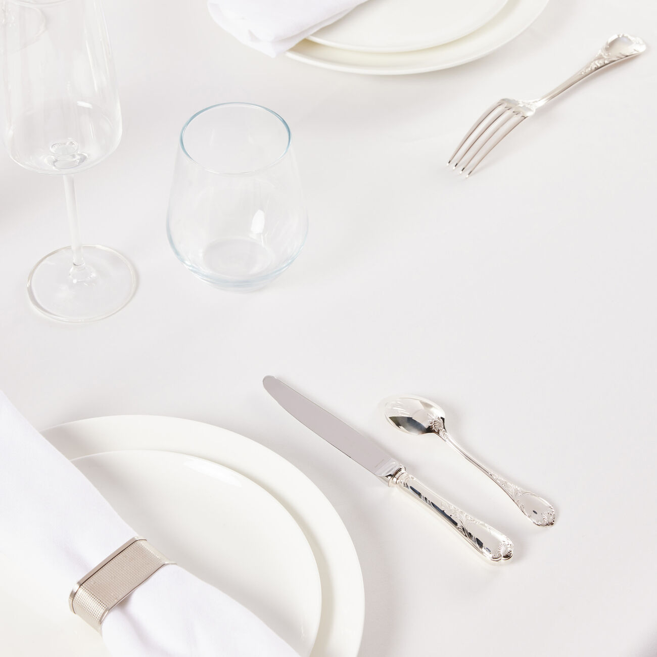 كريستوفل ملعقة القهوة مارلي باللون الفضي