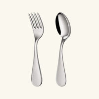 Uni Baby Cutlery Set Silver christofle uni baby cutlery set silver