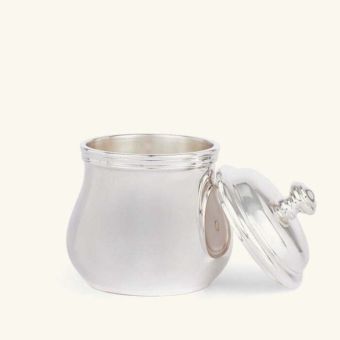 christofle albi sugar bowl silver plated