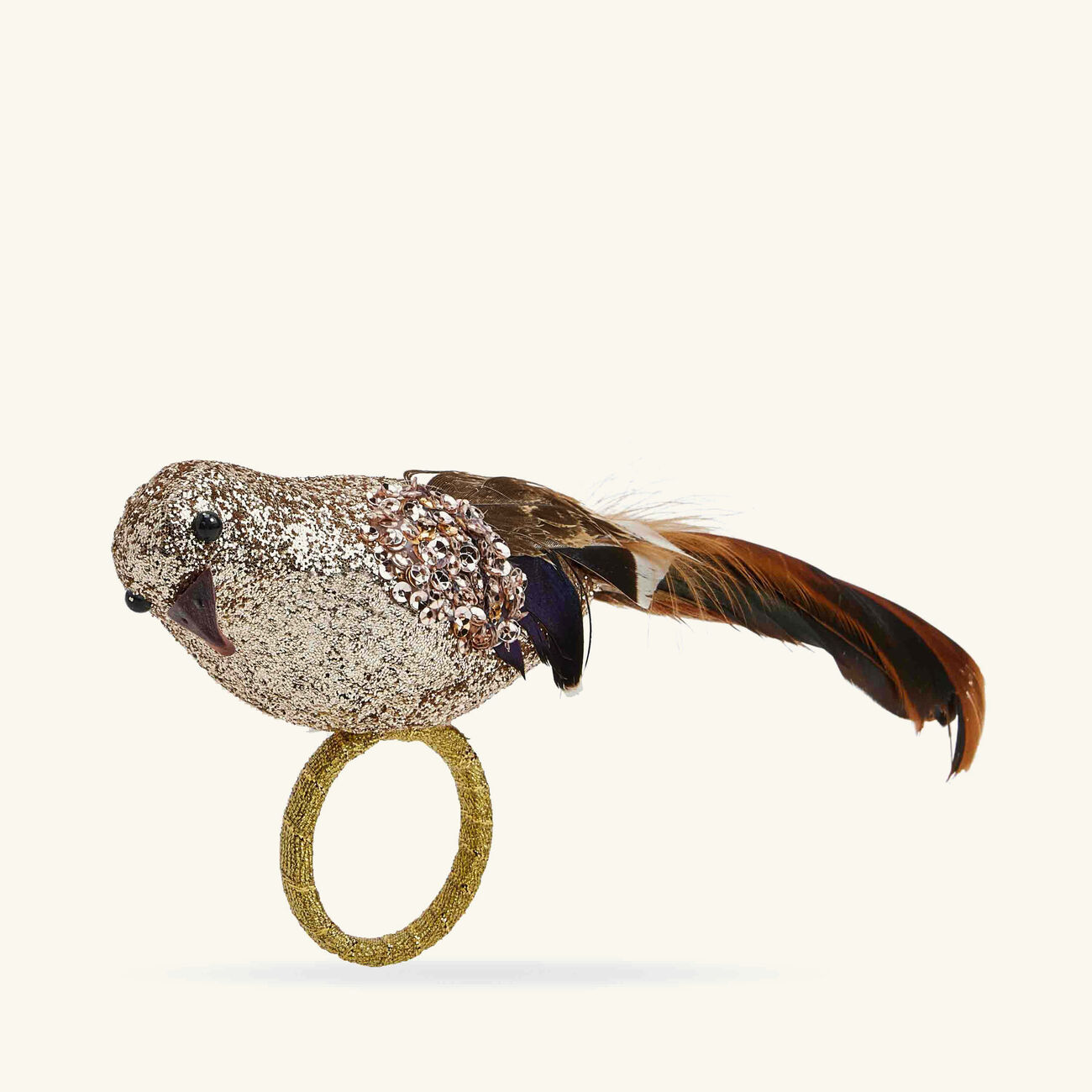 Glam Bird Napkin Ring kim seybert glam bird napkin ring