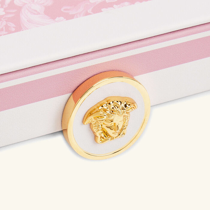 versace barocco jewelry box medium pink