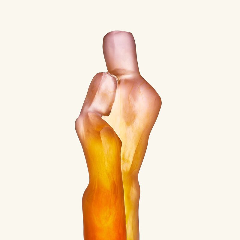 Le Retour Sculpture Medium Orange Limited Edition daum le retour sculpture medium orange limited edition