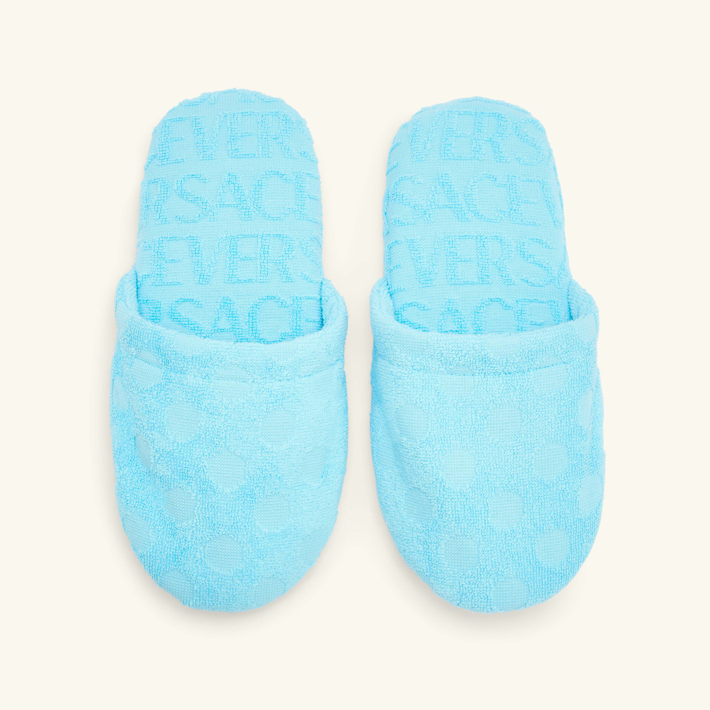 Versace slippers blue shop