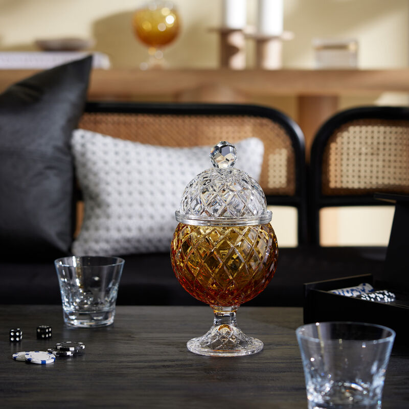 Baba Footed Incense Burner Amber mario cioni c baba footed incense burner amber