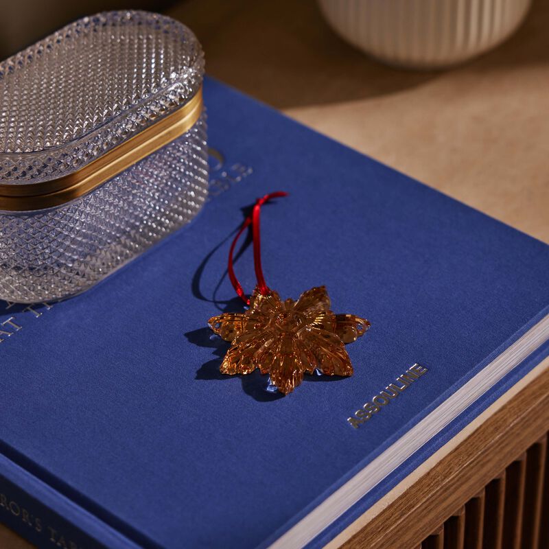 baccarat noel ornament 2025 mini gold