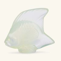 lalique fish figurine mini opalescent