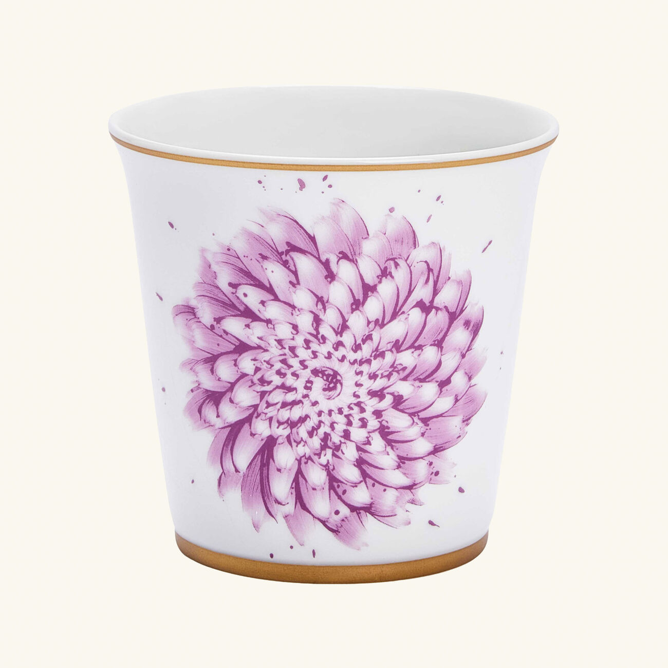 In Bloom Tumbler with Candle bernardaud in bloom tumbler with candle