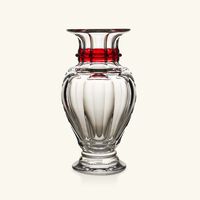 baccarat harcourt vase medium clear