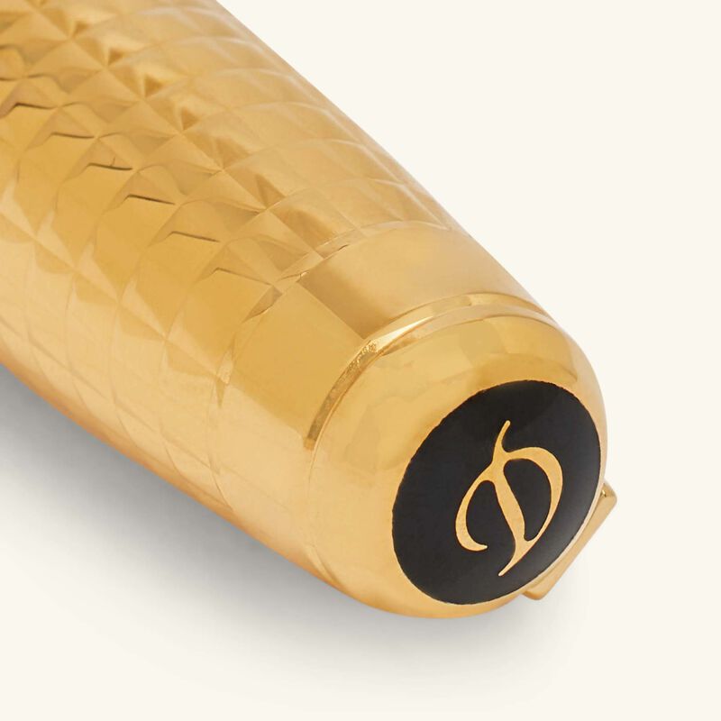 st dupont line d eternity rollerball pen gold