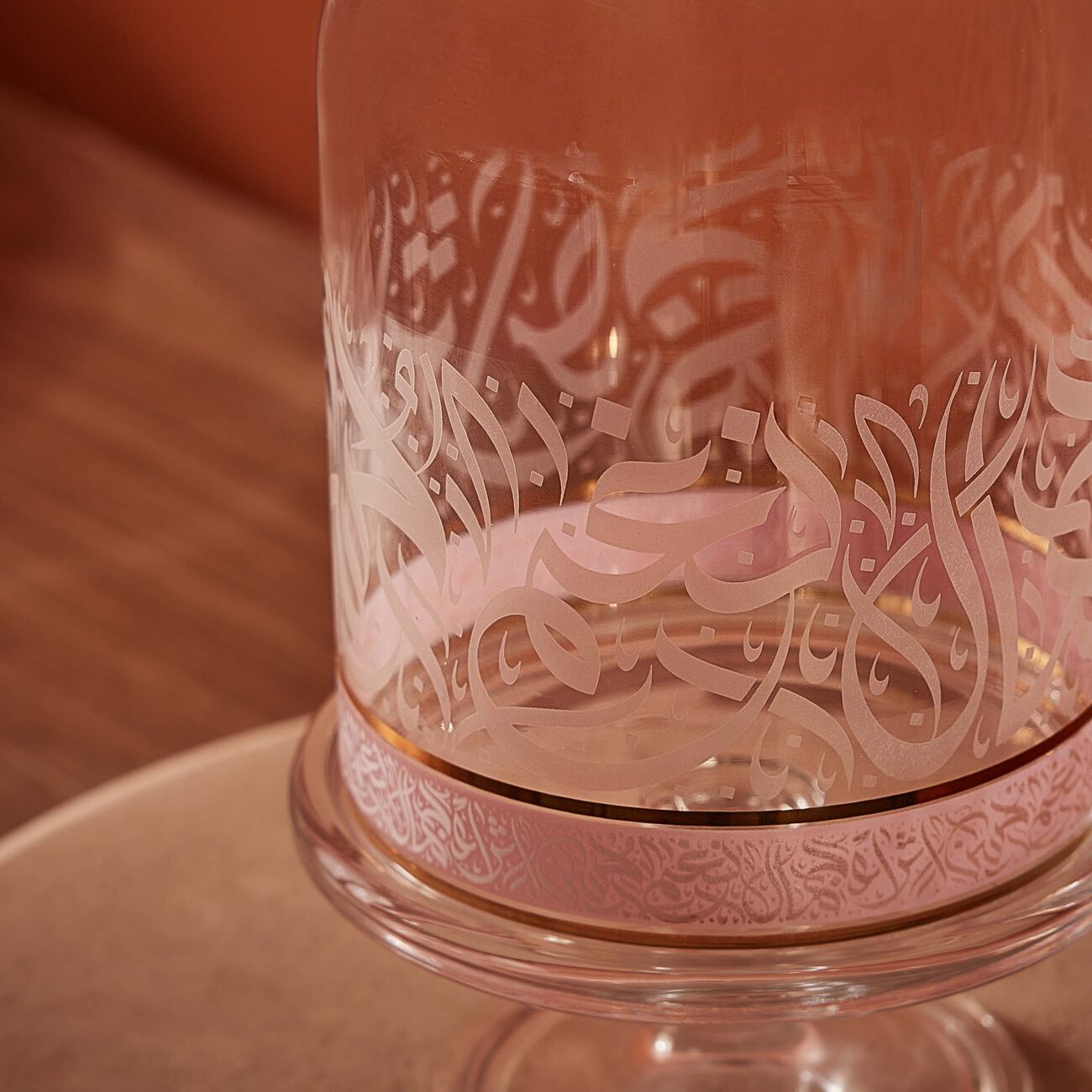 dimlaj nagham cake stand with lid clear 12cm