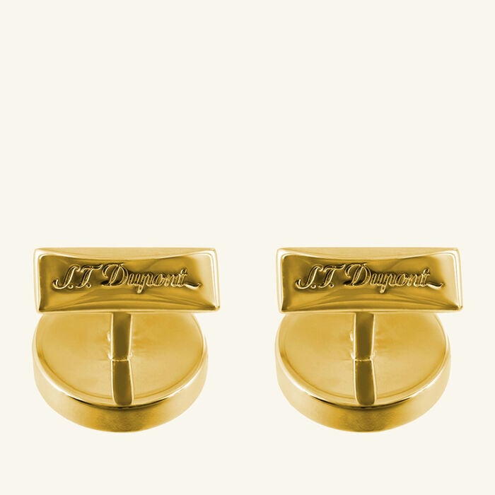 st dupont manchette cufflinks black