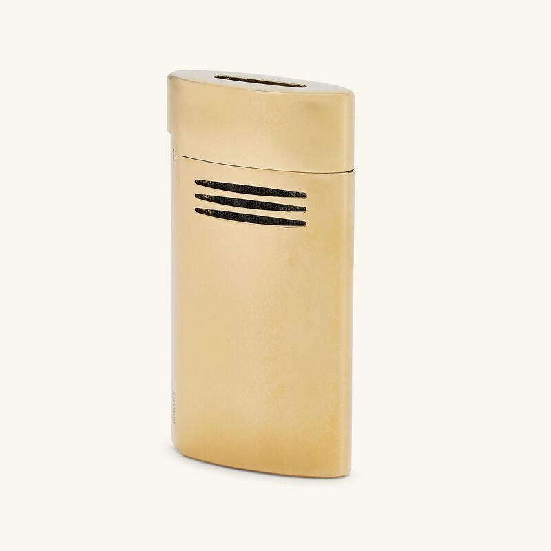 st dupont megajet lighter gold