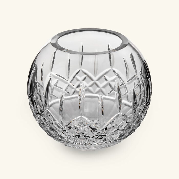 waterford lismore rose vase bowl medium clear
