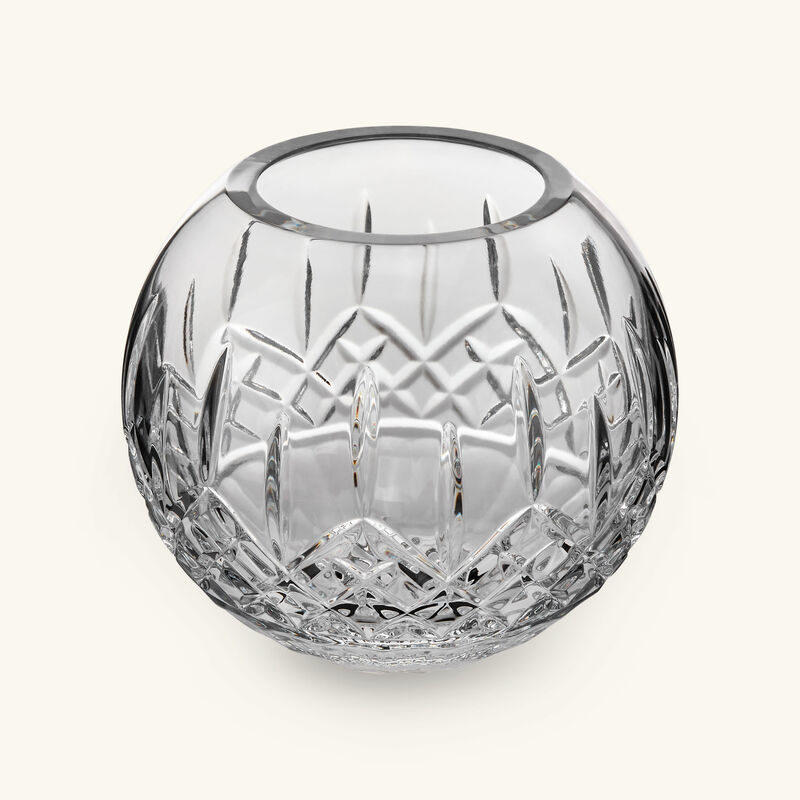 waterford lismore rose vase bowl medium clear