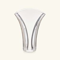 baccarat ginkgo vase small clear