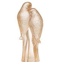 2 Parakeets Sculpture, small