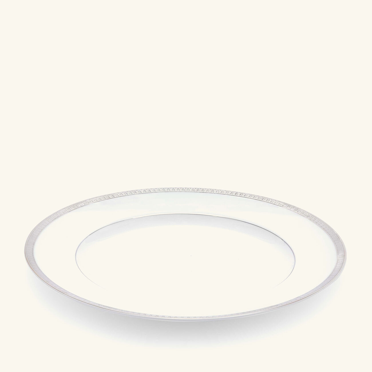 christofle malmaison dinner plate round silver 26cm