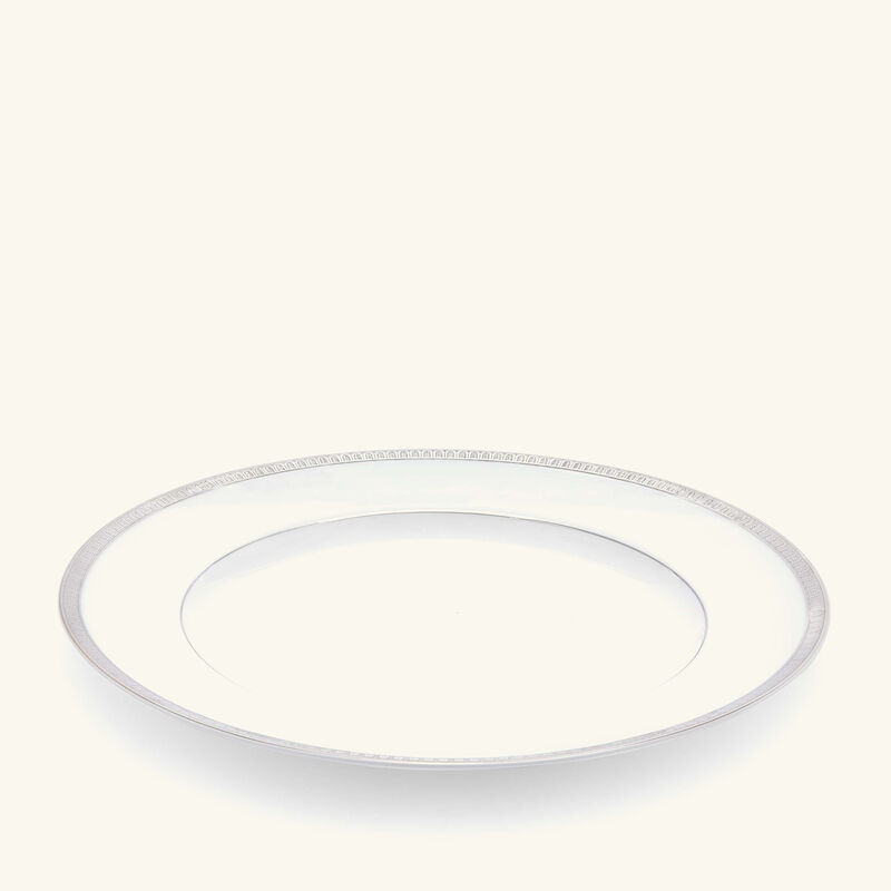 Malmaison Dinner Plate Round Silver 26cm christofle malmaison dinner plate round silver 26cm