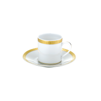 Malmaison Gold Cup & Saucer, small