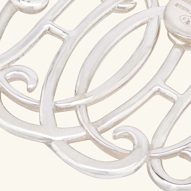 christofle mavelot ho key chain sterling silver