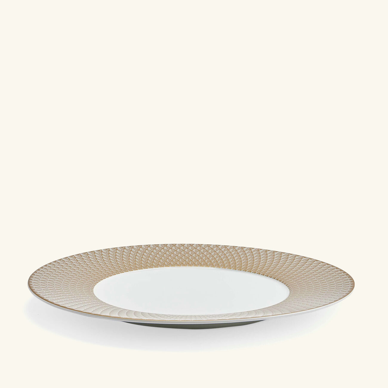 christofle malmaison imp riale underplate round gold 31cm