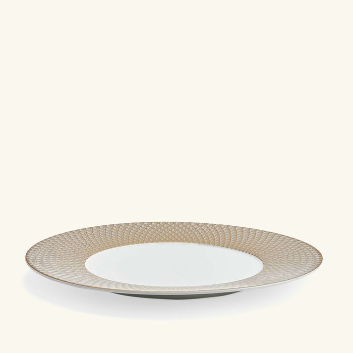 christofle malmaison imp riale underplate round gold 31cm