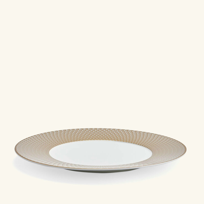 christofle malmaison imp riale underplate round gold 31cm