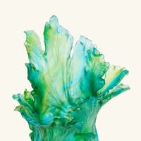 daum magnum borneo vase extra large green