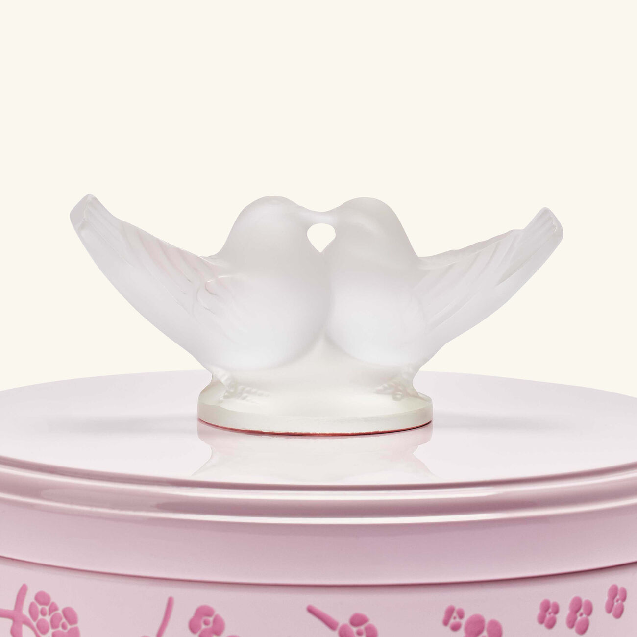 lalique fleurs de cerisier box pink