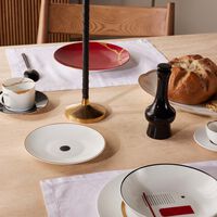 طبق الخبز والزبدة أبورو دائري أبيض 16 سم برناردو طبق الخبز والزبدة أبورو دائري أبيض 16 سم