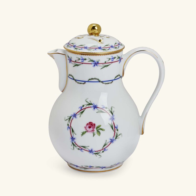 إبريق القهوة لو جوبليه دو روي أبيض large