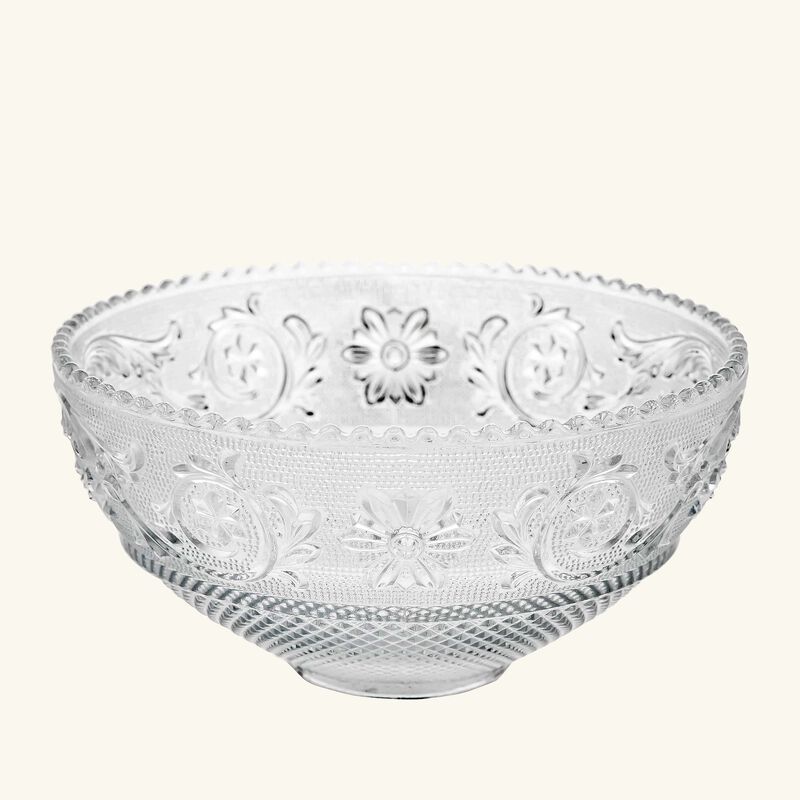 Arabesque Bowl Small Clear baccarat arabesque bowl small clear