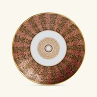 bernardaud eventail dinner plate round gold 21cm