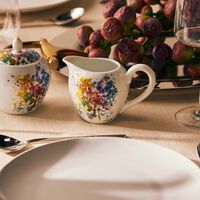 bernardaud chagall bouquet de fleurs milk pitcher yellow