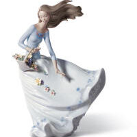 Petals Of The Wind Woman Figurine Petals Of The Wind Woman Figurine, small