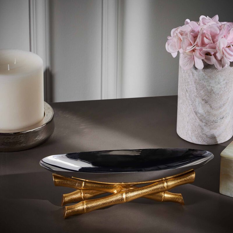 l objet bamboo evoca boat silver