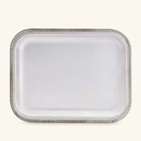 christofle malmaison serving tray rectangular small silver plated 26cm