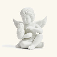 Weiss Matt Angel Figurine Mini White rosenthal weiss matt angel figurine mini white