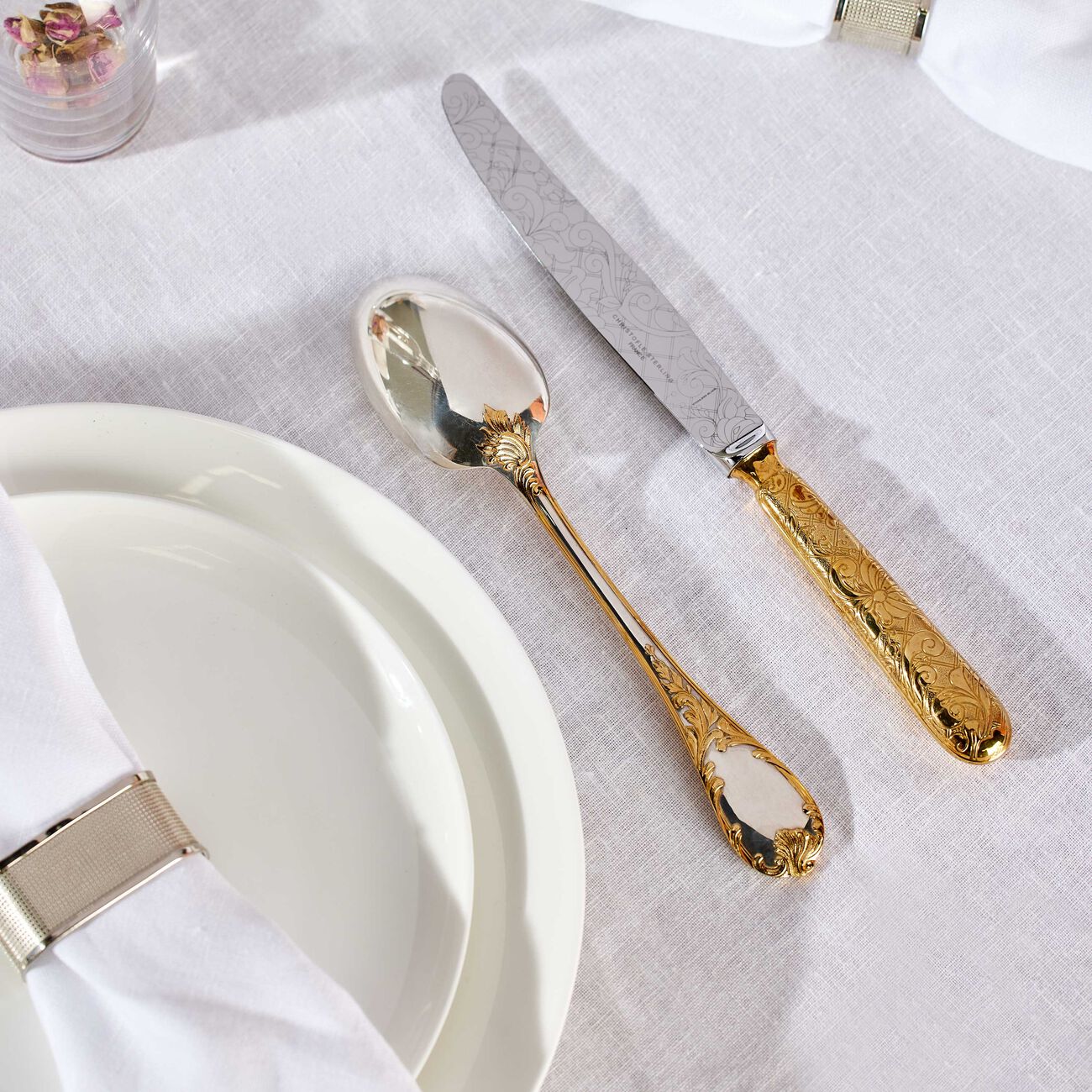 christofle marly table spoon silver plated