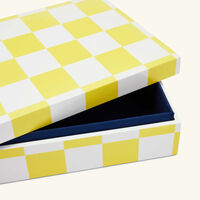 jonathan adler checkerboard box yellow