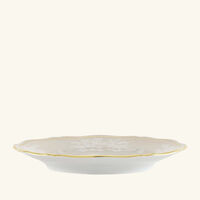 ginori 1763 oriente italiano mergina bread plate round beige 17cm