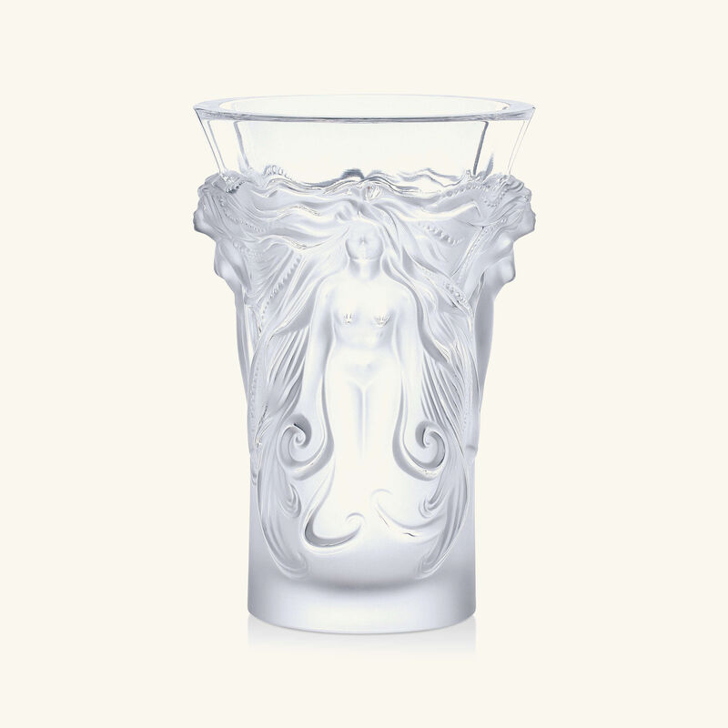 Fantasia Vase Small Clear lalique fantasia vase small clear