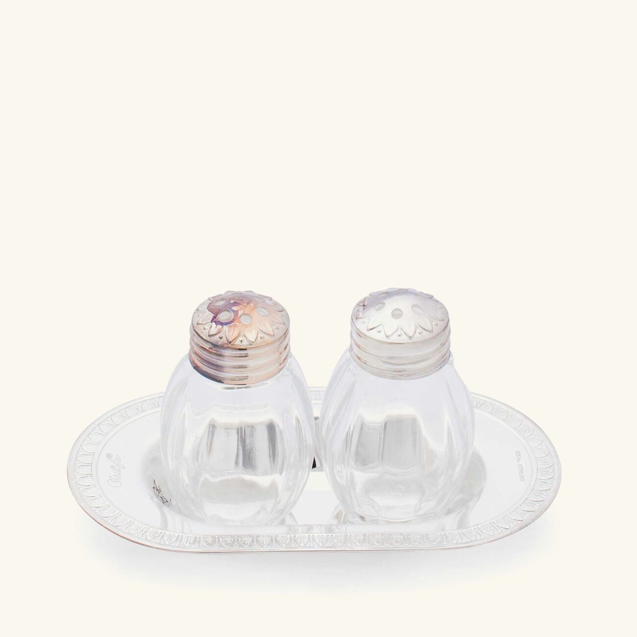 christofle malmaison salt pepper shakers