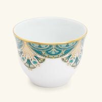 haviland r ves du nil arabic coffee cup green set of 6